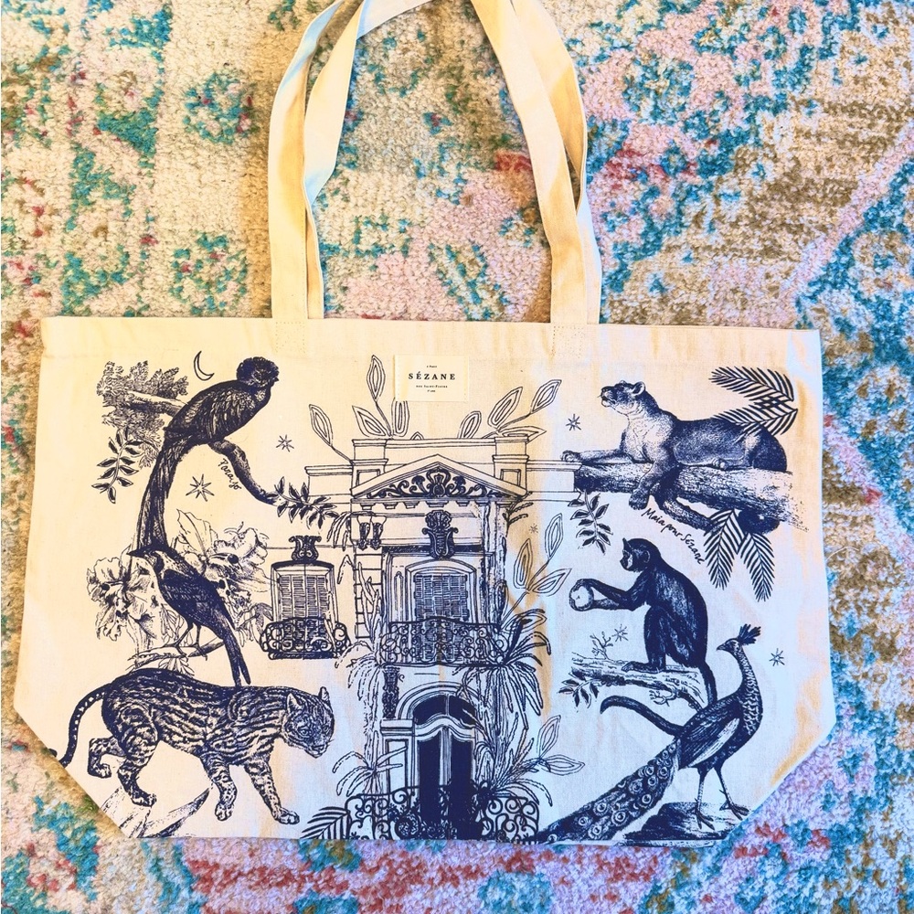 NWOT Sezane “La Malle” tote